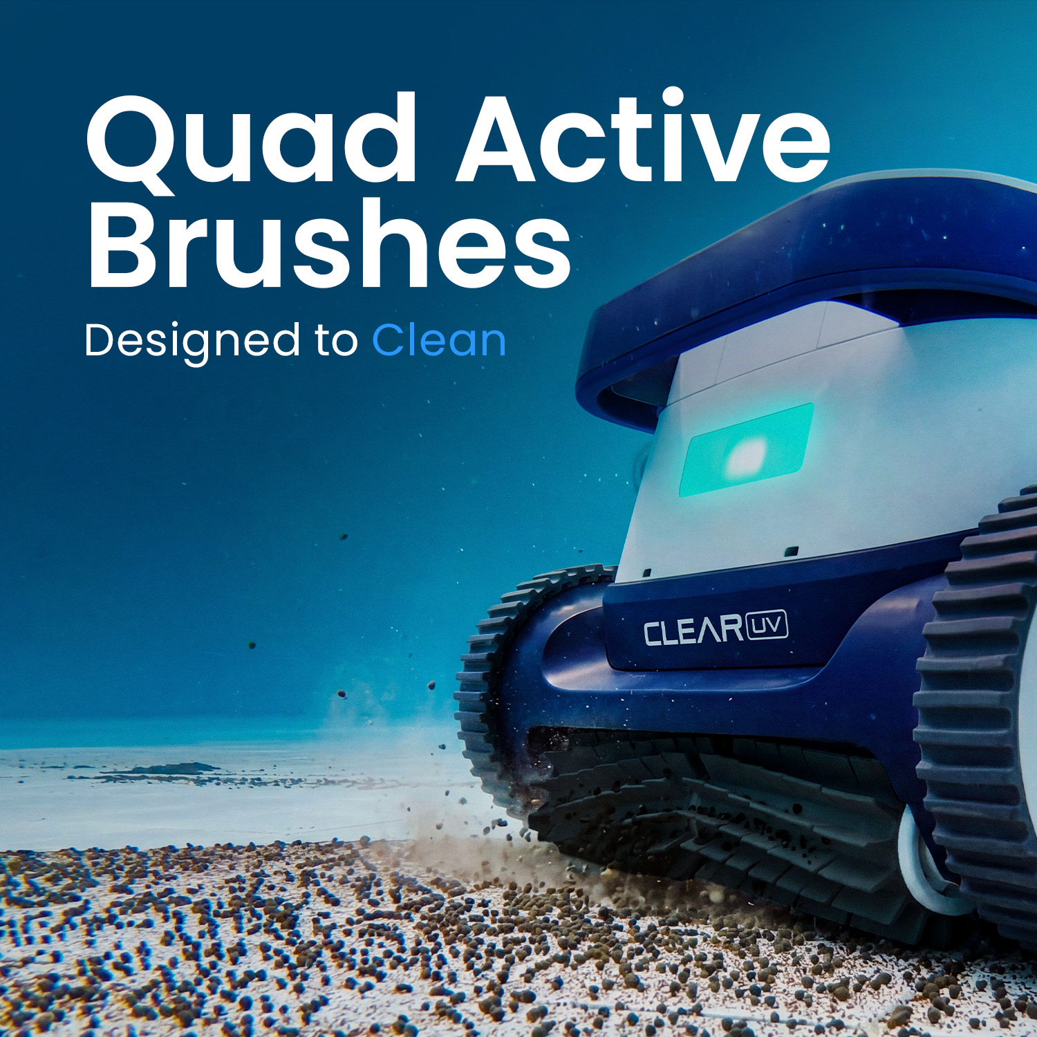 CLEAR UV Quad Active Brushes