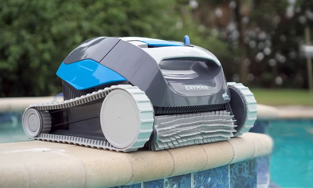 Dolphin Cayman Robotic Pool Cleaner Lifestyle