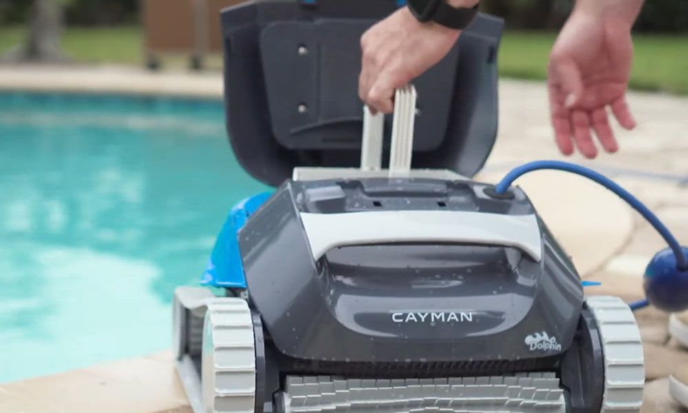 Dolphin Cayman Robotic Pool Cleaner Maxbin