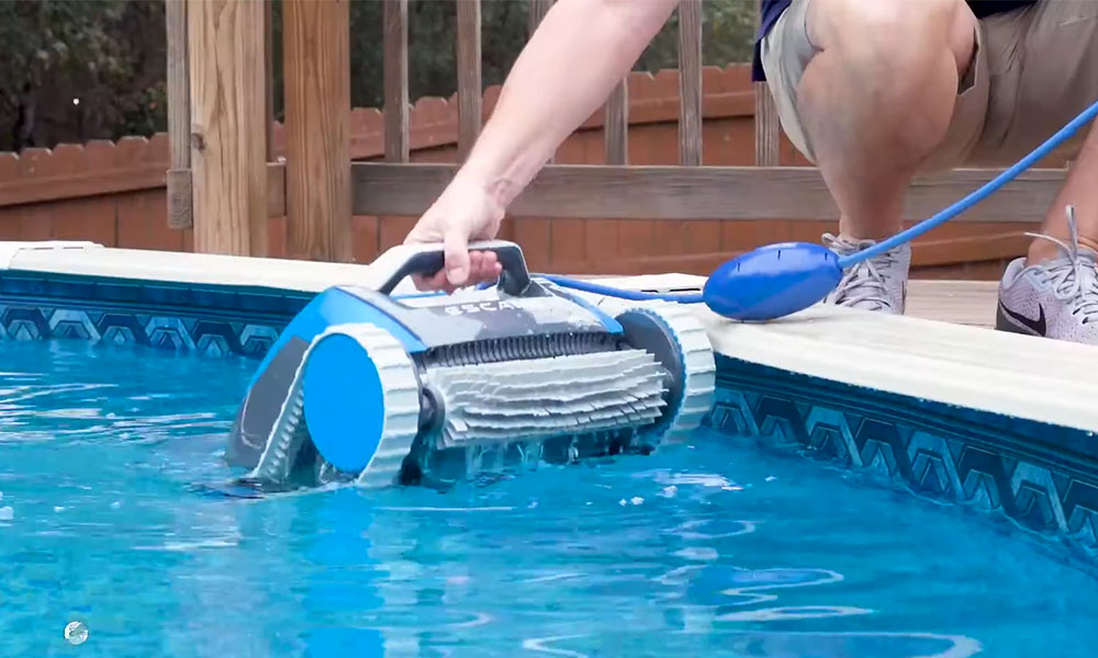 Dolphin Escape Robotic Pool Cleaner Lightweight Design