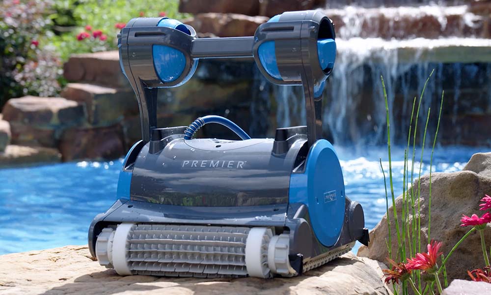 Dolphin Premier Robotic Pool Cleaner MaxBin