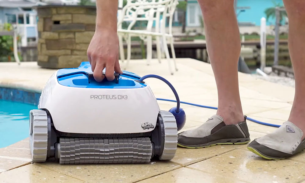 Dolphin Proteus DX3 Robotic Pool Lightweight