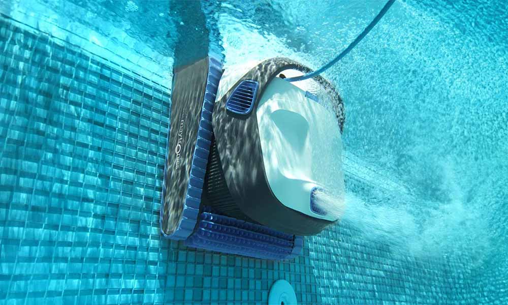 Dolphin S300 Robotic Pool Cleaner Waterline Cleaning