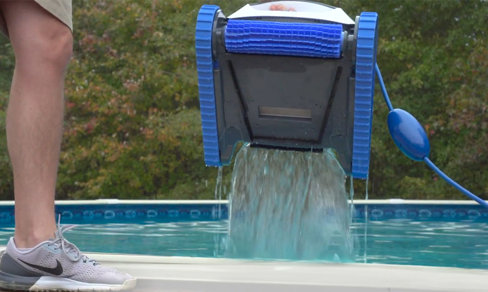 Dolphin S50 Robotic Pool Cleaner Lightweight Design