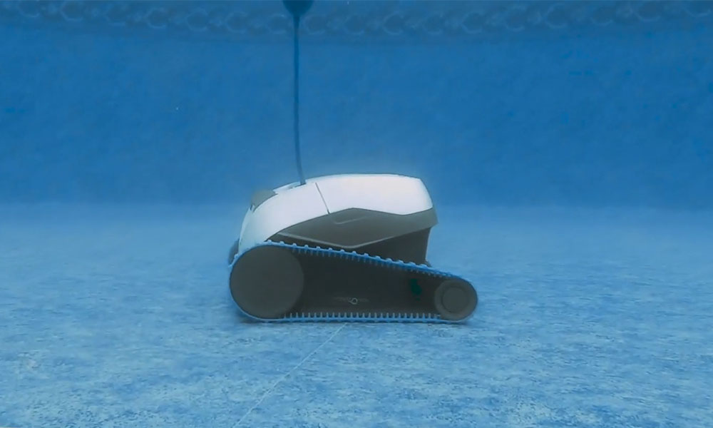 Dolphin S50 Robotic Pool Cleaner Cleaning Pool