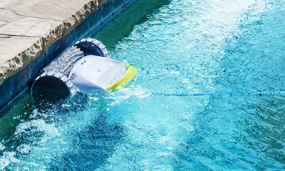 Dolphin T45 Robotic Pool Cleaner Wall Cleaning