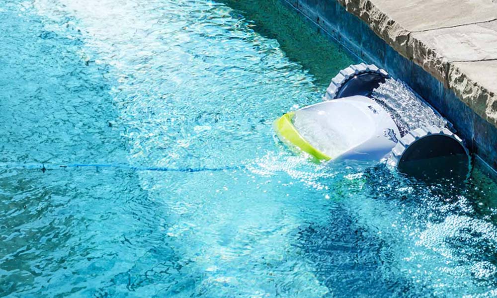 Dolphin T55i Robotic Pool Cleaner Wall Cleaning
