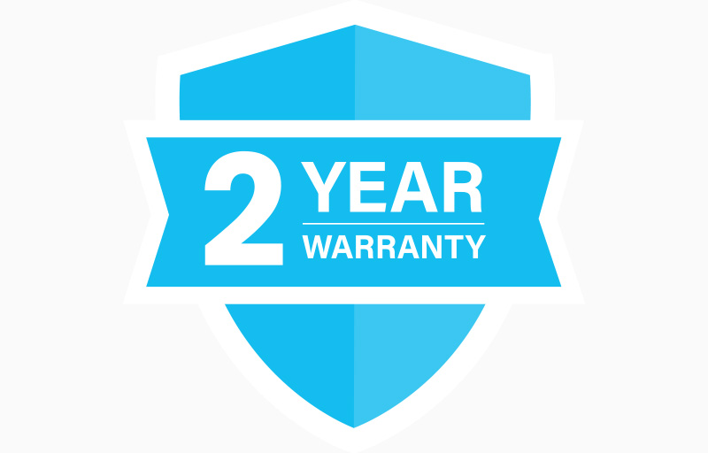 2 Year Warranty